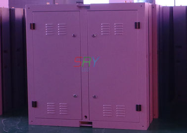 γραφείο 8000cd οθόνης των οδηγήσεων 1R1G1B IP65 P16/sqm με το υλικό γραφείου χάλυβα προμηθευτής