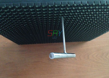 Ενότητα 1R1G1B DIP346 320mm X 320mm επίδειξης των μπροστινών οδηγήσεων συντήρησης P10 προμηθευτής