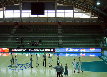 1R1G1B πλήρες χρώμα 10mm οθόνη των οδηγήσεων σταδίων αδιάβροχη για την αντιστοιχία καλαθοσφαίρισης προμηθευτής