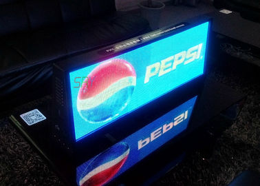 HD πίσσα εικονοκυττάρου οθόνης των RGB ασύρματων οδηγήσεων επίδειξης των αδιάβροχων ταξί οδηγήσεων στεγών P6mm προμηθευτής