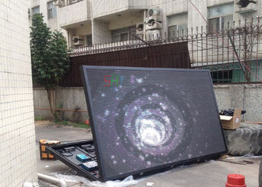 6500cd/sqm πλαισιωμένο P10 διπλάσιο CE RoHS επίδειξης των μπροστινών υπηρεσιών υπαίθριων πλήρων οδηγήσεων χρώματος προμηθευτής