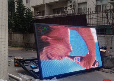 6500cd/sqm πλαισιωμένο P10 διπλάσιο CE RoHS επίδειξης των μπροστινών υπηρεσιών υπαίθριων πλήρων οδηγήσεων χρώματος προμηθευτής