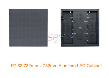 P7.62 εσωτερικά 732mm X 732mm υπερβολικό ελαφρύ αργίλιο γραφείου επίδειξης των οδηγήσεων προμηθευτής