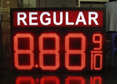 10 ίντσες 7 επίδειξη των οδηγήσεων seg, ρολόι 8888 ψηφίων κινούμενη επίδειξη μηνυμάτων προμηθευτής