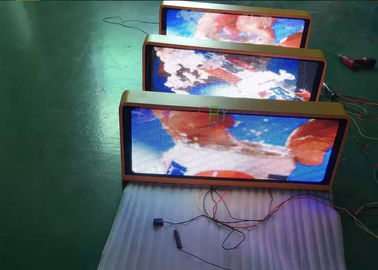 Υπαίθριο διαφήμισης P5 ασύρματο 3G των πλήρων χρώματος ταξί τοπ οδηγήσεων στεγών σύστημα σημαδιών προμηθευτής