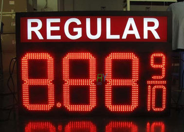 Η τιμή του πετρελαίου 8888 οδήγησε το σημάδι, υψηλή φωτεινότητα επίδειξης μηνυμάτων των οδηγήσεων κινούμενη προμηθευτής