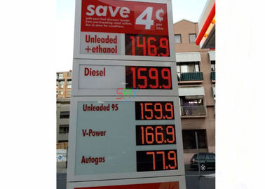 Υπαίθρια οδηγημένη χρονόμετρο επιτροπή φυλών ρολογιών IP65 μεγάλη οδηγημένη ψηφιακή 12 ίντσα προμηθευτής